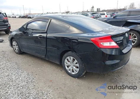 2012 Honda Civic Lx from USA, damaged, VIN 2HGFG3B57CH507060